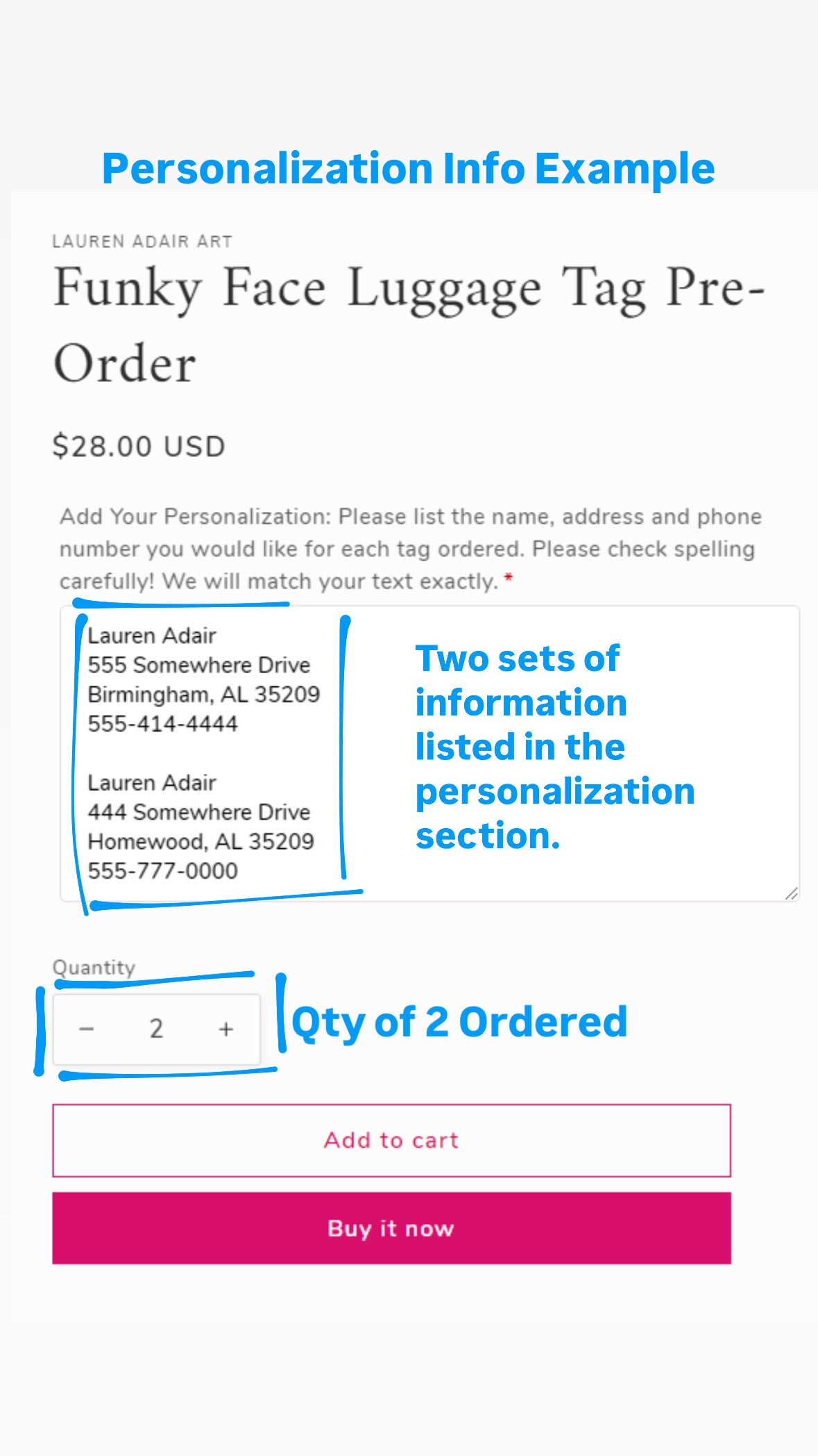 Funky Face Luggage - Design 3