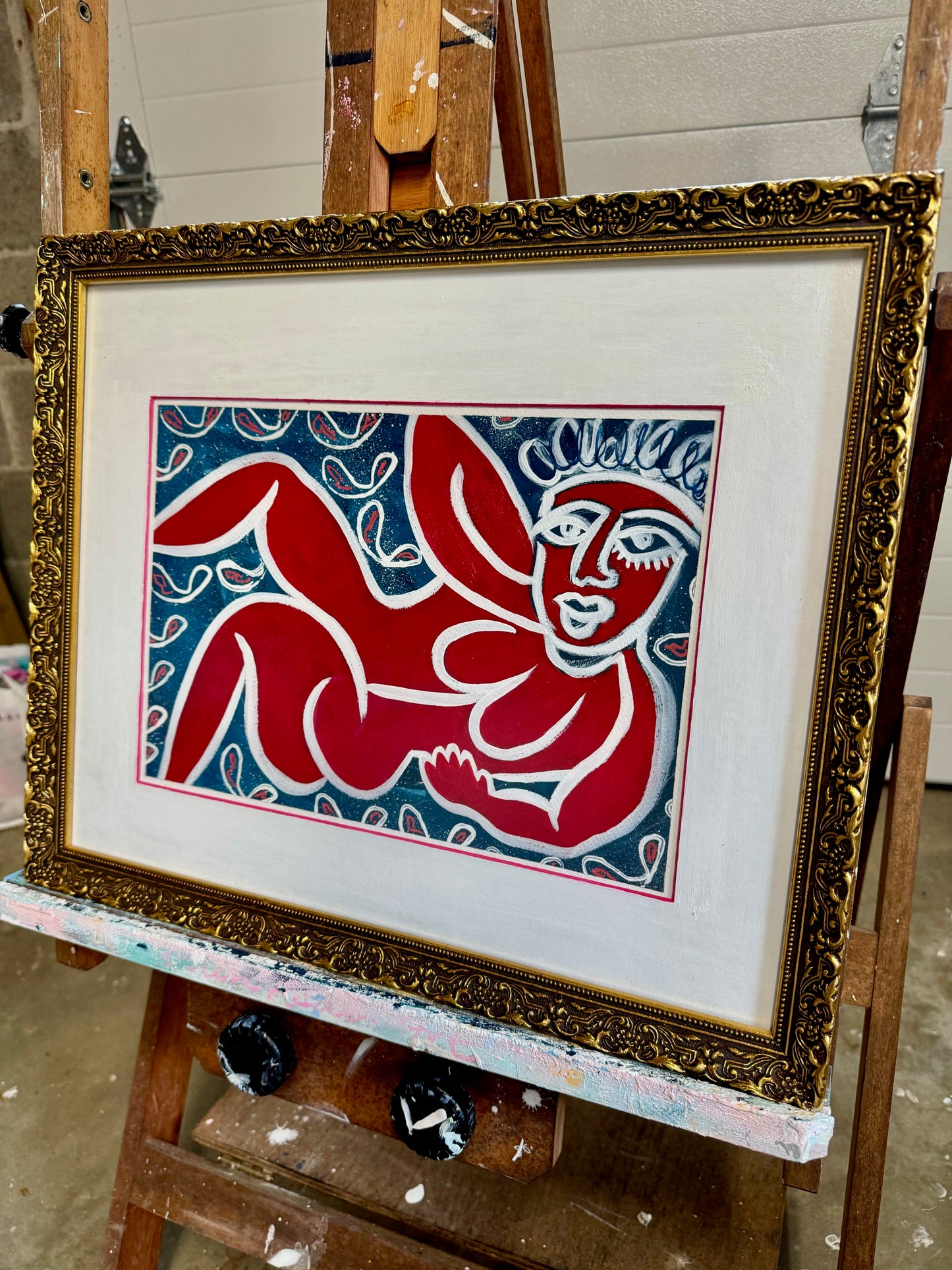 "Funky Face IX" PRINTS