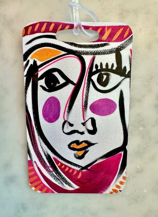 Funky Face Luggage - Design 3